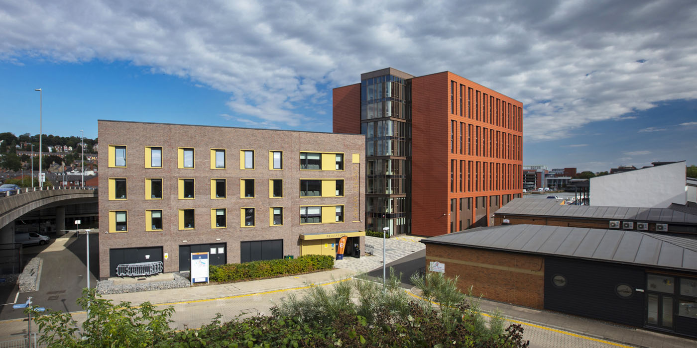 Outside Cygnet Wharf accommodation