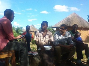 Members of a research group