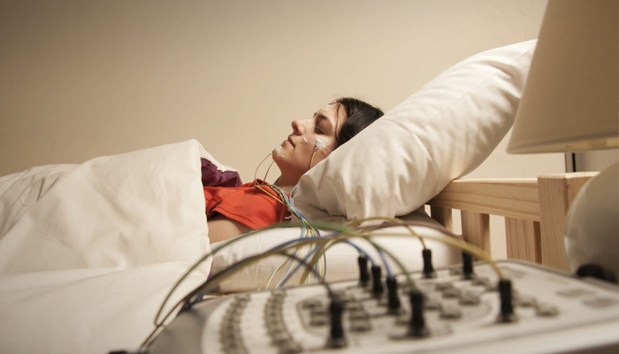 Participant in a sleep research study