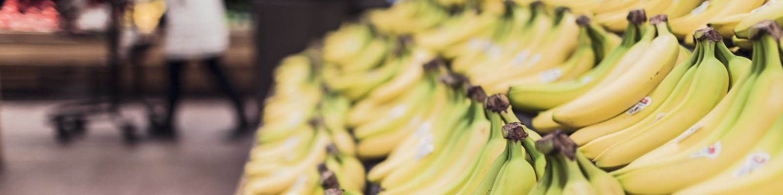 Bananas in Supermarket